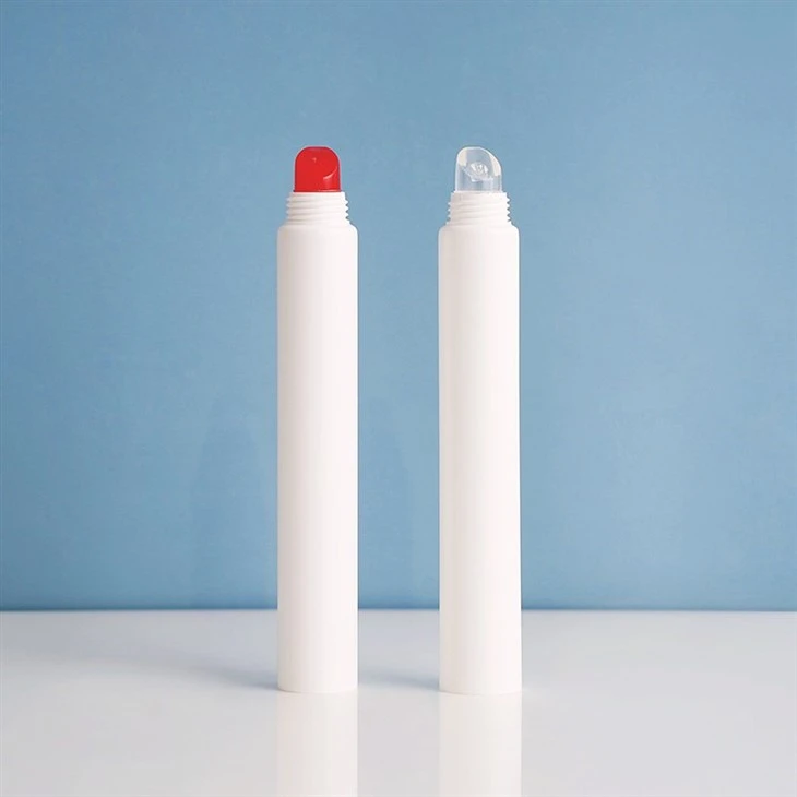 25ml Plastic Packaging Lip Gloss Container Tube With Silicone Applicator