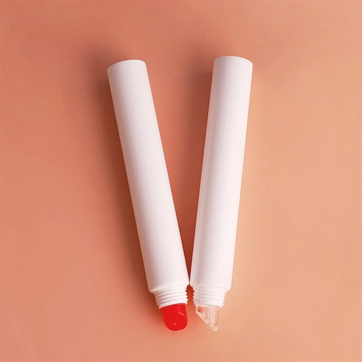 25ml Plastic Packaging Lip Gloss Container Tube With Silicone Applicator